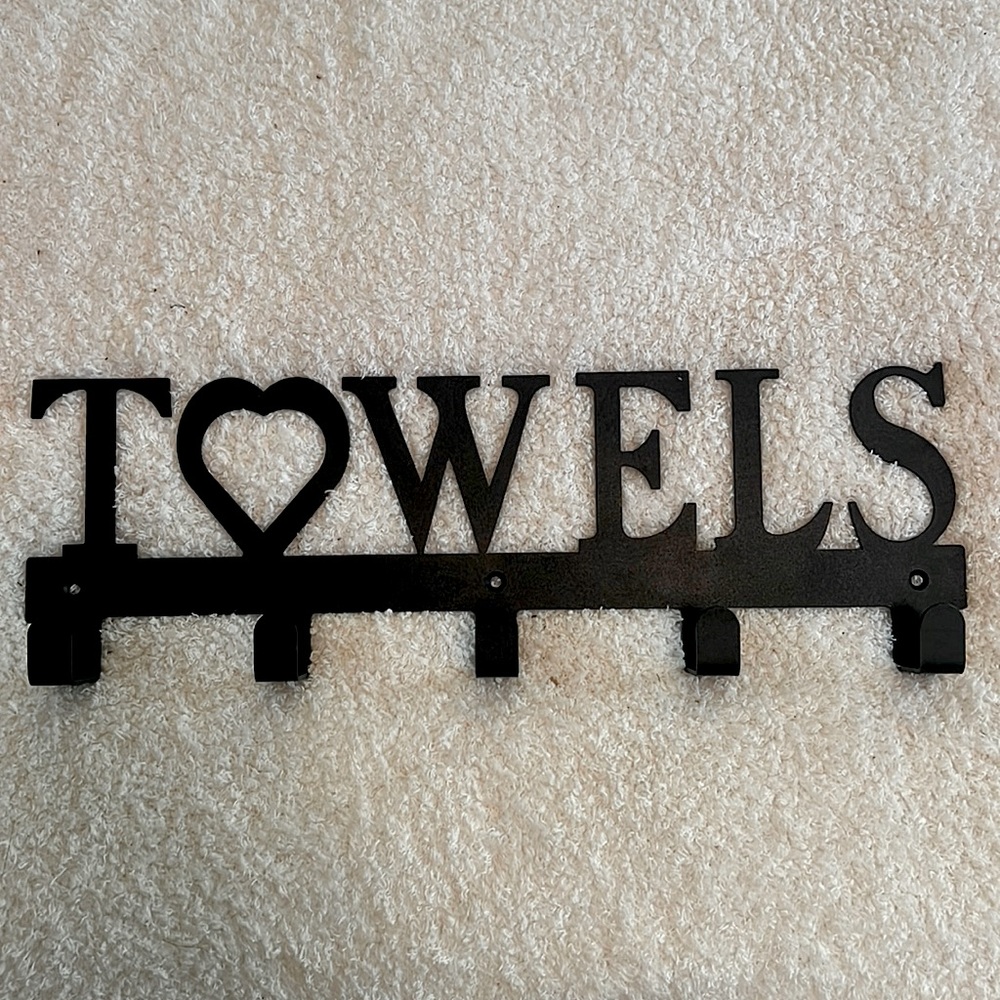 Towel hanger !🫶🏼